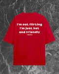 HOT & FRIENDLY OVERSIZE TSHIRT