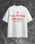 PLEASE COOPERATE - OVERSIZE T-SHIRT