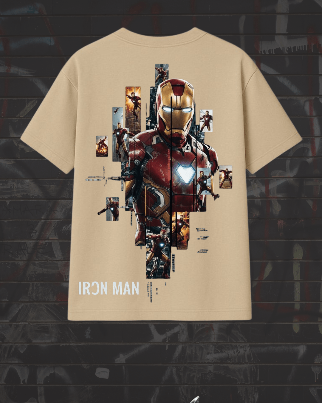ZAVIRA Armored Hero T-Shirt (IRONMAN)